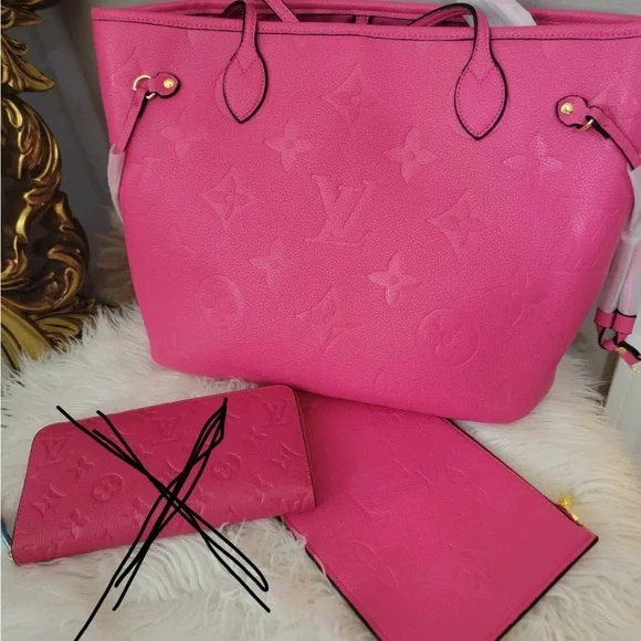 Pink Designer Tote Bag - Picture 1 of 2